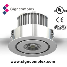 SMD LED Downlight 3W con el CE RoHS de la UL